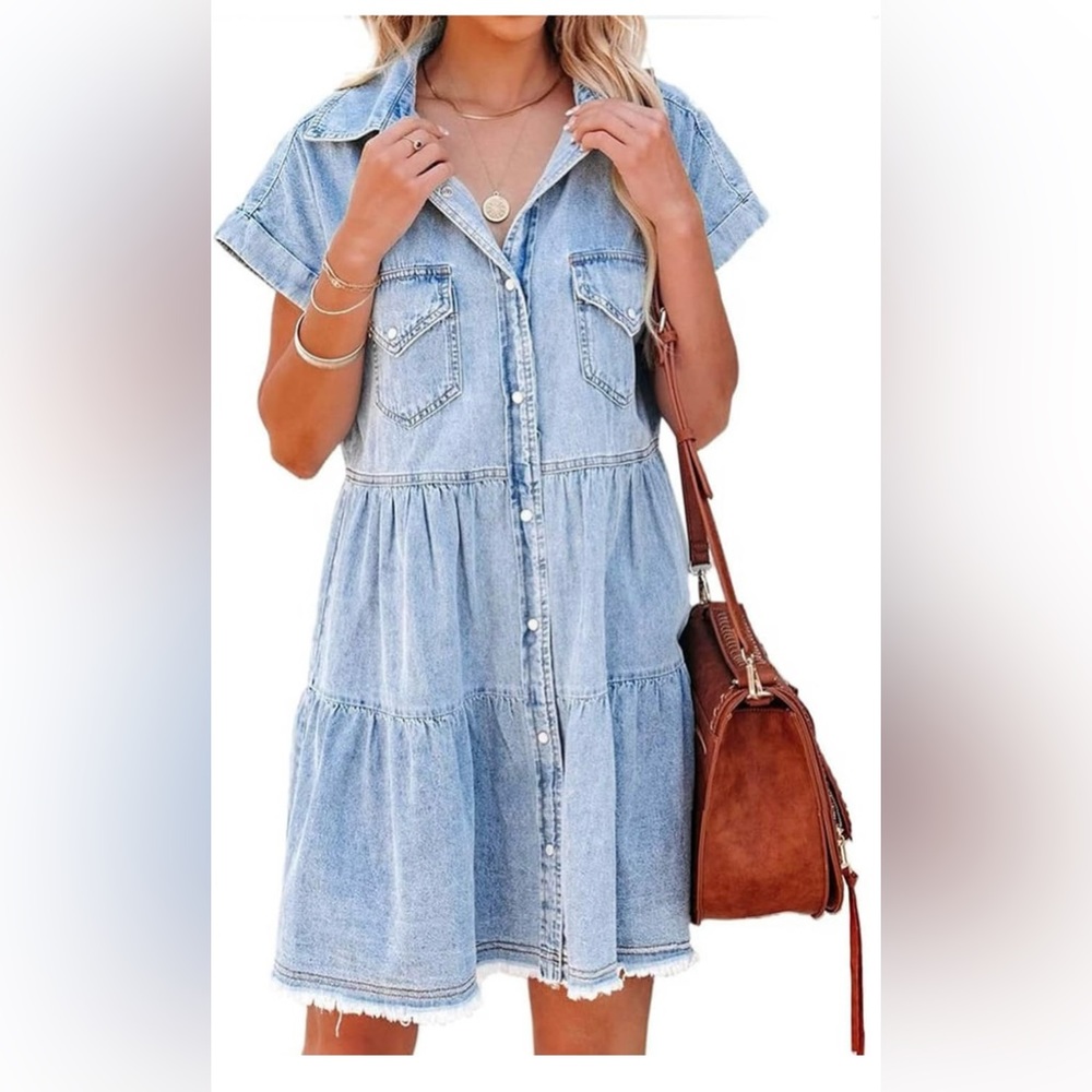 NWT DENIM DRESS